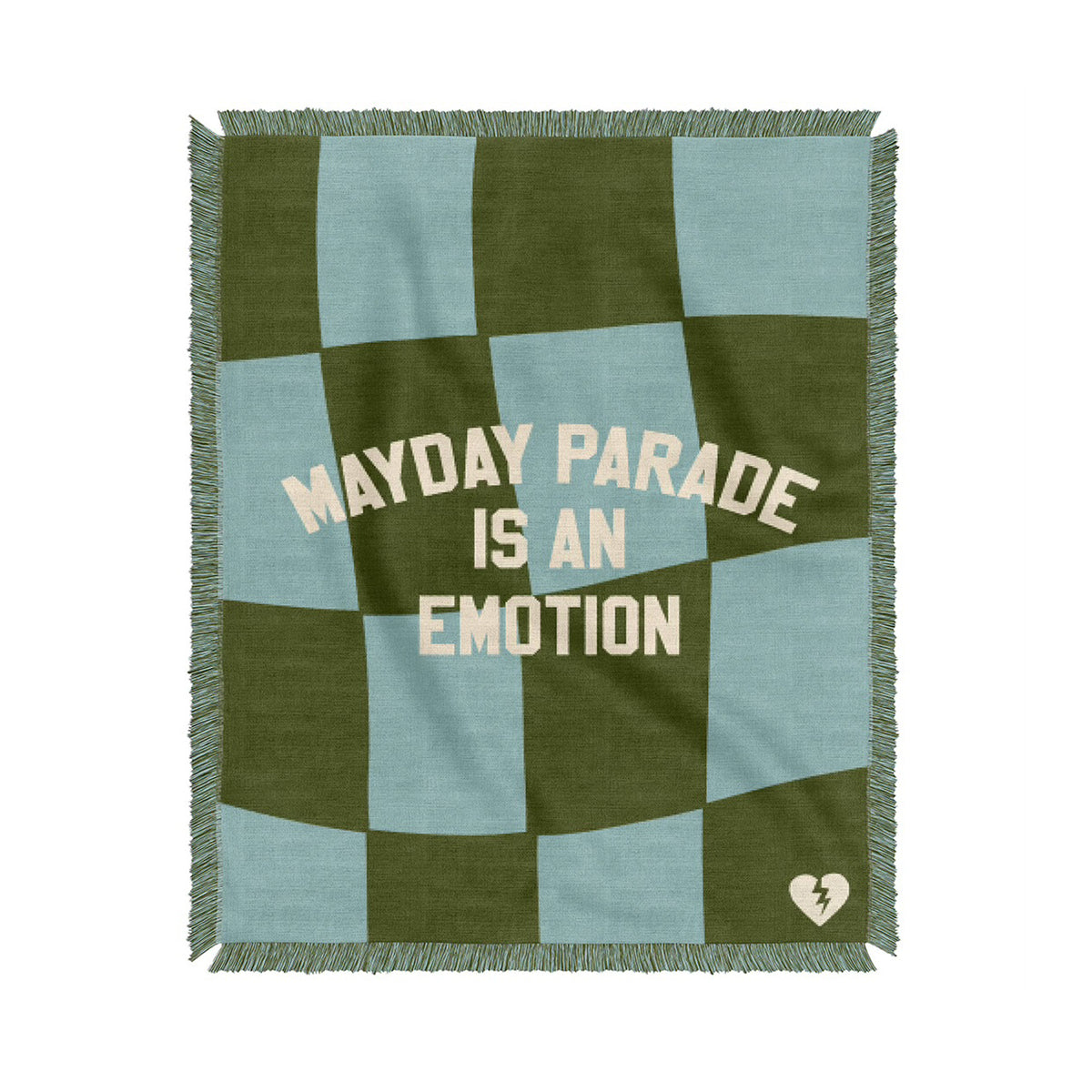 Emotion Checkered Blanket – Mayday Parade