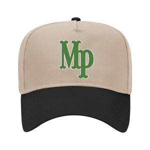 Monogram MP Black/Khaki Snapback Hat