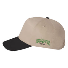 Load image into Gallery viewer, Monogram MP Black/Khaki Snapback Hat
