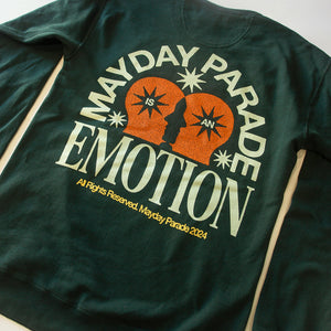 Emotion - Field Green Crewneck flat back