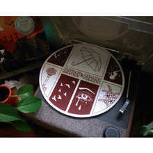 Load image into Gallery viewer, Grid - Slipmat on record player 
