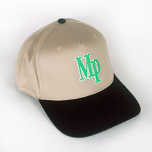 Load image into Gallery viewer, Monogram MP Black/Khaki Snapback Hat
