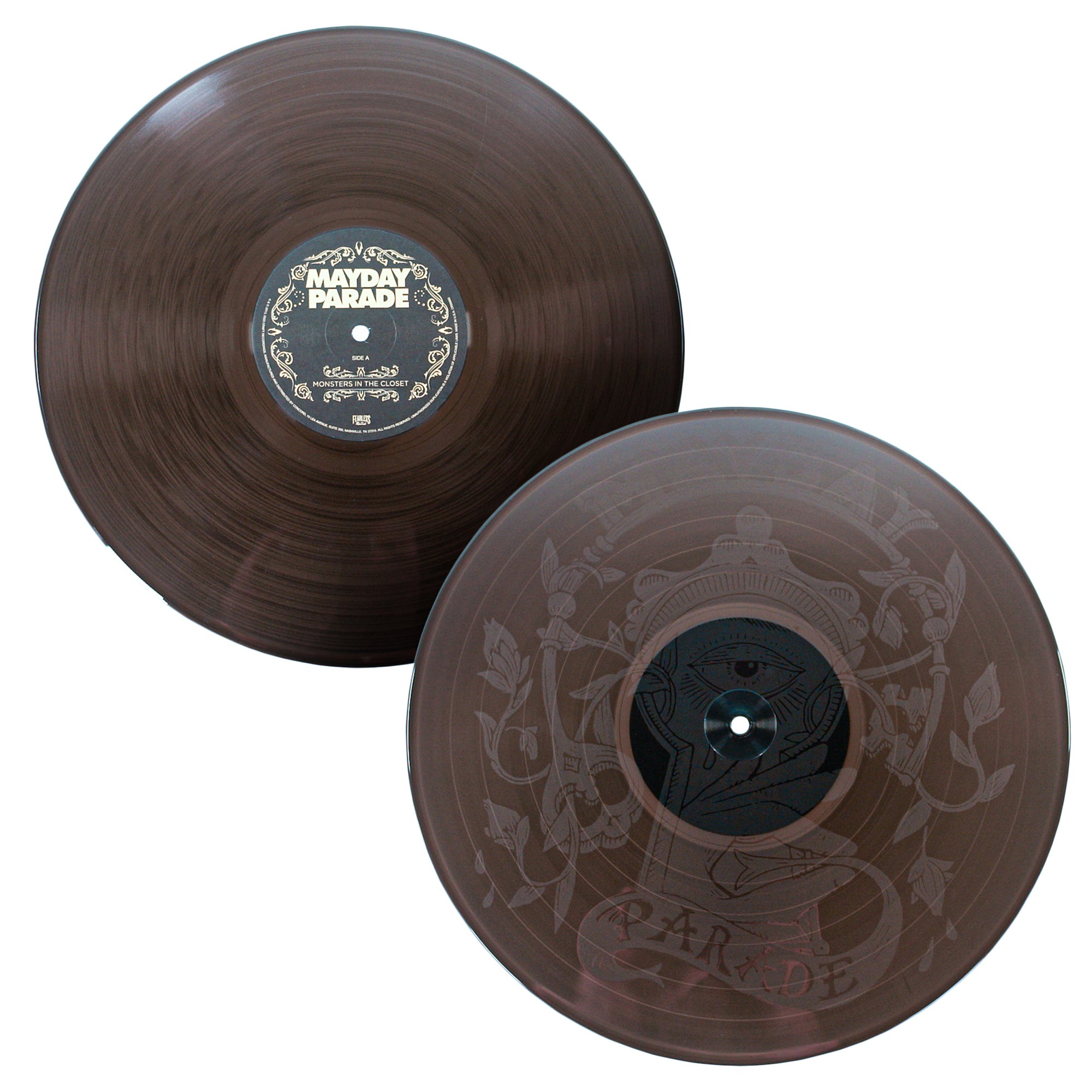 Monsters In The Closet - Black Ice Double Vinyl LP – Mayday Parade