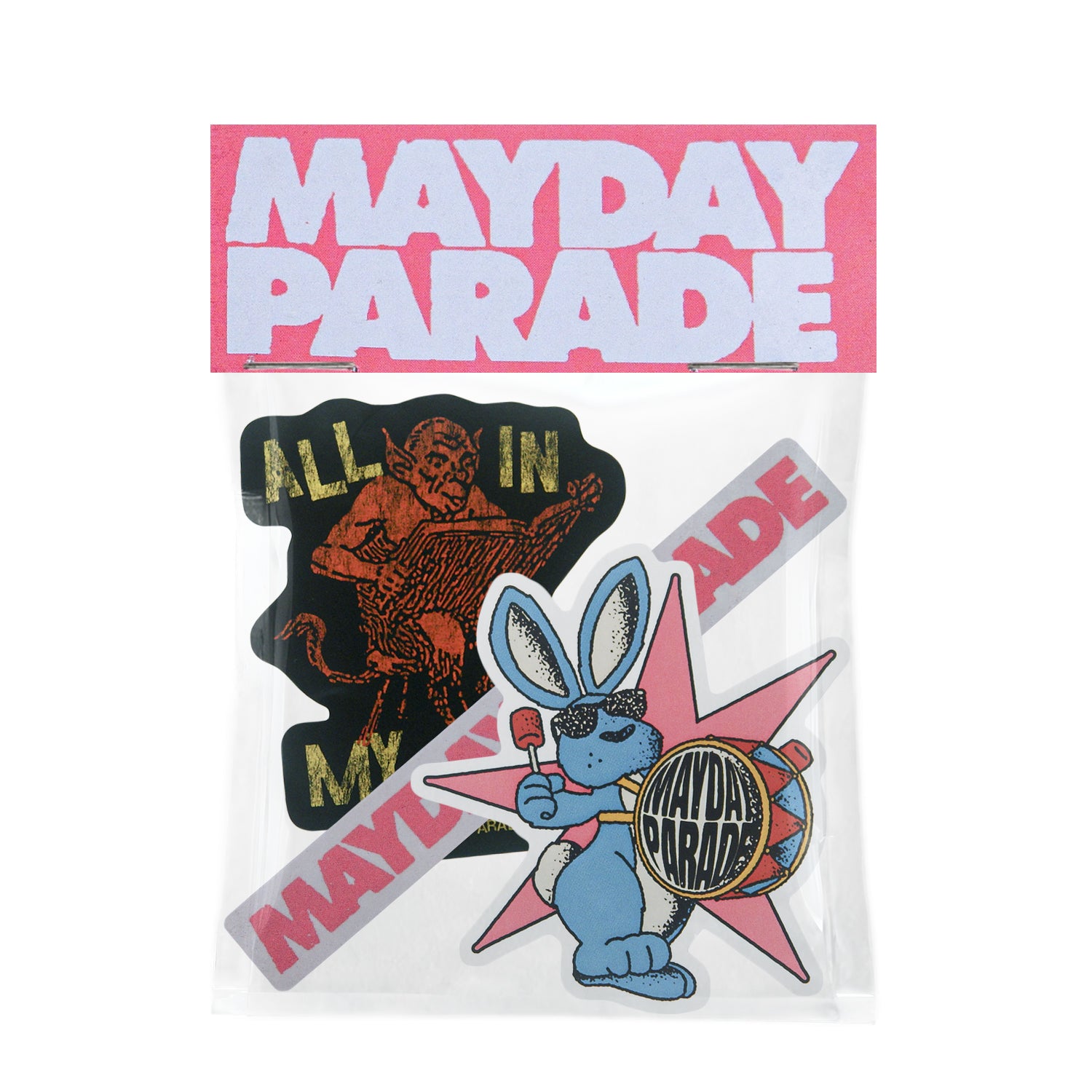 Rabbit - Sticker Pack – Mayday Parade