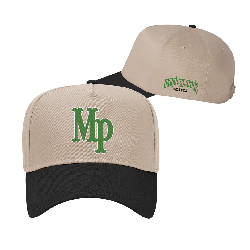 Monogram MP Black/Khaki Snapback Hat