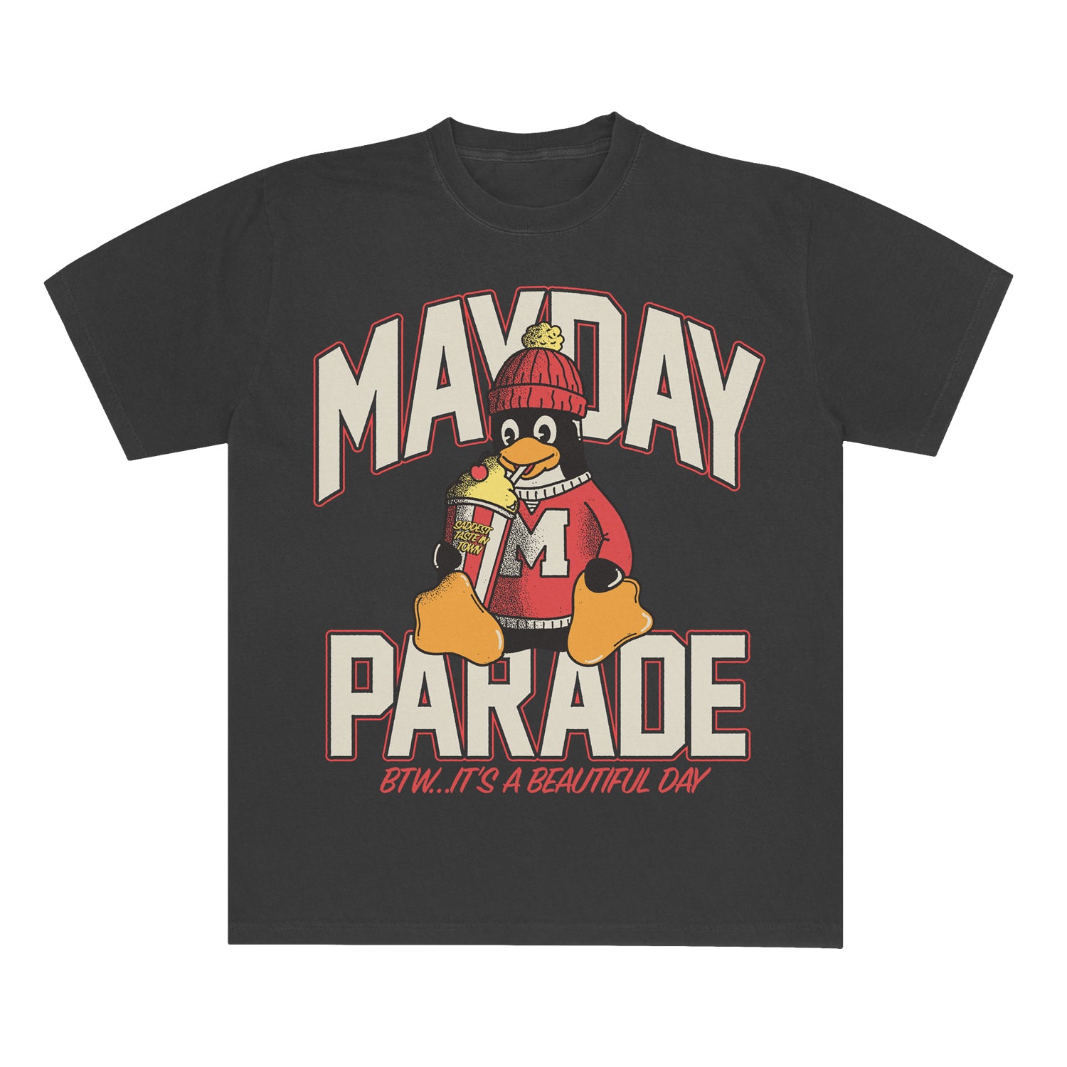 Cherry Lemonade - Railroad Grey T-Shirt – Mayday Parade