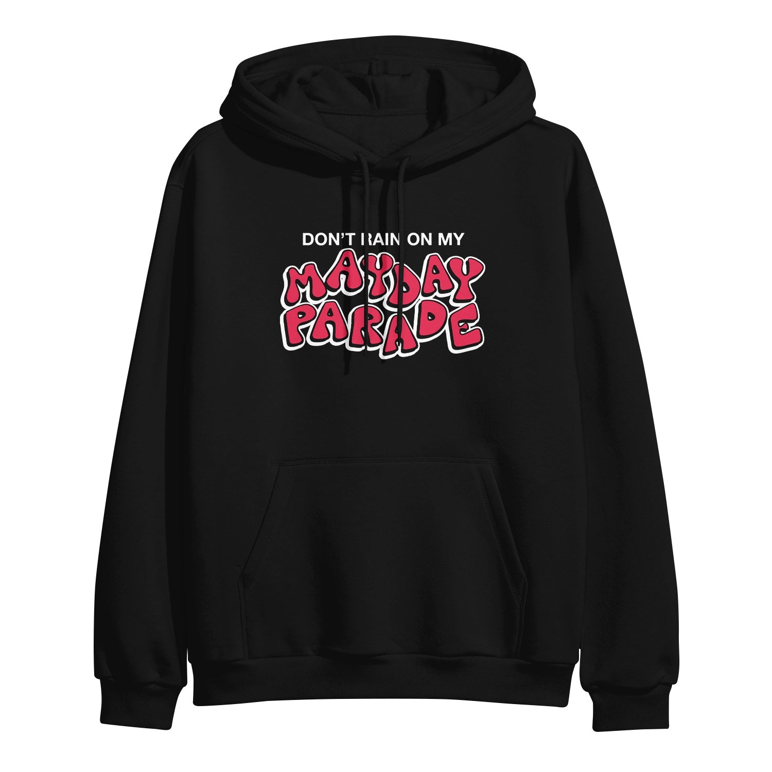 mayday parade Don't Rain - Black Hoodie front